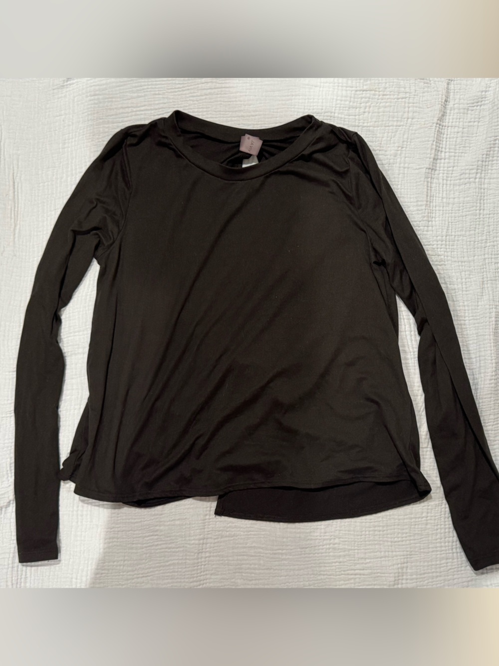 Black Long Sleeve Women’s Athleisure Top